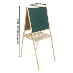 Wooden Art Easel Studio H-Frame Easel Holds Canvas Beechwood Artists Easel