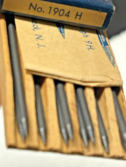 Vintage Staedtler Mars Lumograph 1904 2mm Drawing Leads Box Lot of 12