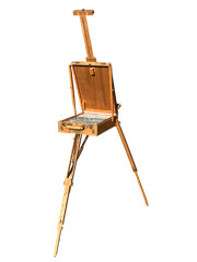 Jullian Paris Beechwood Full-Size Folding French Box Easel w/ Drawer