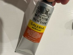 2pk Winsor & Newton 2120-074 Galeria Acrylic Paint, Burnt Sienna 2 oz each