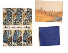 Lot Of 3 Art Books 1 Hardcover 2 Paperback Painting, Drawing, Watercolors