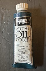 Liquitex Manganese Blue PB33 37ml Vintage Oil Paint Full – Permanent Pigments