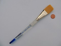 Royal Soft Grip Gold Taklon Artist – Paint Stroke Brush – 1/4″ 1/2″, 3/4″ or 1″