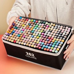 Alcohol Marker Pens Set Dual Tip 12 168 Colors Sketch Drawing Art Markers