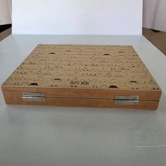 Art 101 Art Kit – Wooden Box Art Set Case Used ( missing a few pieces)