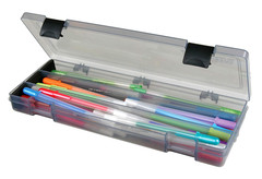 6900AB Pencil Utility Box, Art & Craft Organizer, [1] Divided Storage Box for…