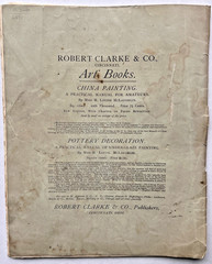 RARE Art Work Manuals 1881 CERAMIC PAINTING Charles G Leland ART INTERCHANGE 4F