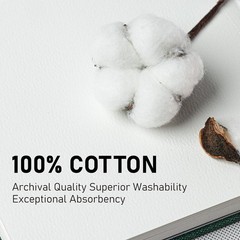 Watercolor Journal 100% Cotton Cold Press 140LB/300GSM 8.3×5.6 Inch 24 Sheets