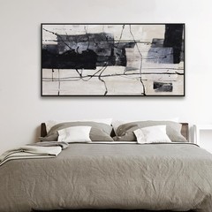 Abstract Wall Art Framed Decor Canvas Wall Art For Living Room Modern Canvas …