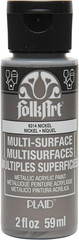 Multi-Surface Metallic Paint in Assorted Colors ( Oz), Metallic Nickel