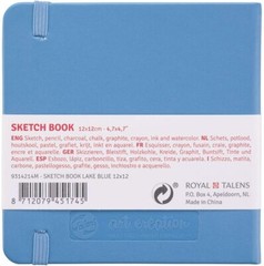 Hardback Sketchbook Art Creation 80 Sheets 140gsm Lake Blue – Royal Talens