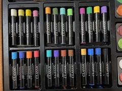 US Art Supply 82 Piece Drawing Painting Deluxe Wood Box Artist Set Mixed Media