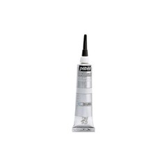 Vitrail, Cerne Relief Dimensional Paint, 20 ml Tube with Nozzle – Silver, 0.6…