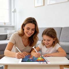 Eagle Diamond Art Kits for Adults, Flowers Diamond Painting Kits for Beginners,