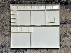 Vtg Holbein 1000 Style Steel Watercolor Palette Handmade By Atelier