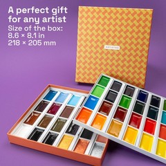 ARTISTRO Professional Watercolor Paint Set 1 Count (Pack of 48), 48 Colors