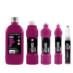 Grog Buff Proof Ink Marker Range – Permanent Opaque Gloss Squeezer Drip Pen