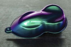 CHAMELEON FLIP PAINT PIGMENT – ULTRA VIOLET / JADE GREEN / NEON BLUE – AURORA