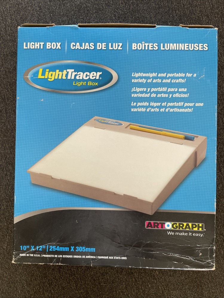Light Tracer by Autograph Light Box, 12” x 10” Model 225-365 Tested Works