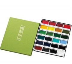 Kuretake Gansai Tambi 6 12 18 24 36 colors Japan Water pigment color