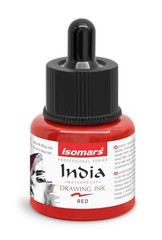 Waterproof Drawing Ink 35ml Dropper Red for Calligraphy Art
