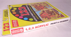 Craft House 1,2,3 Acrylic Paint By Number Set ‘Autumn’ 01231 NEW Sealed