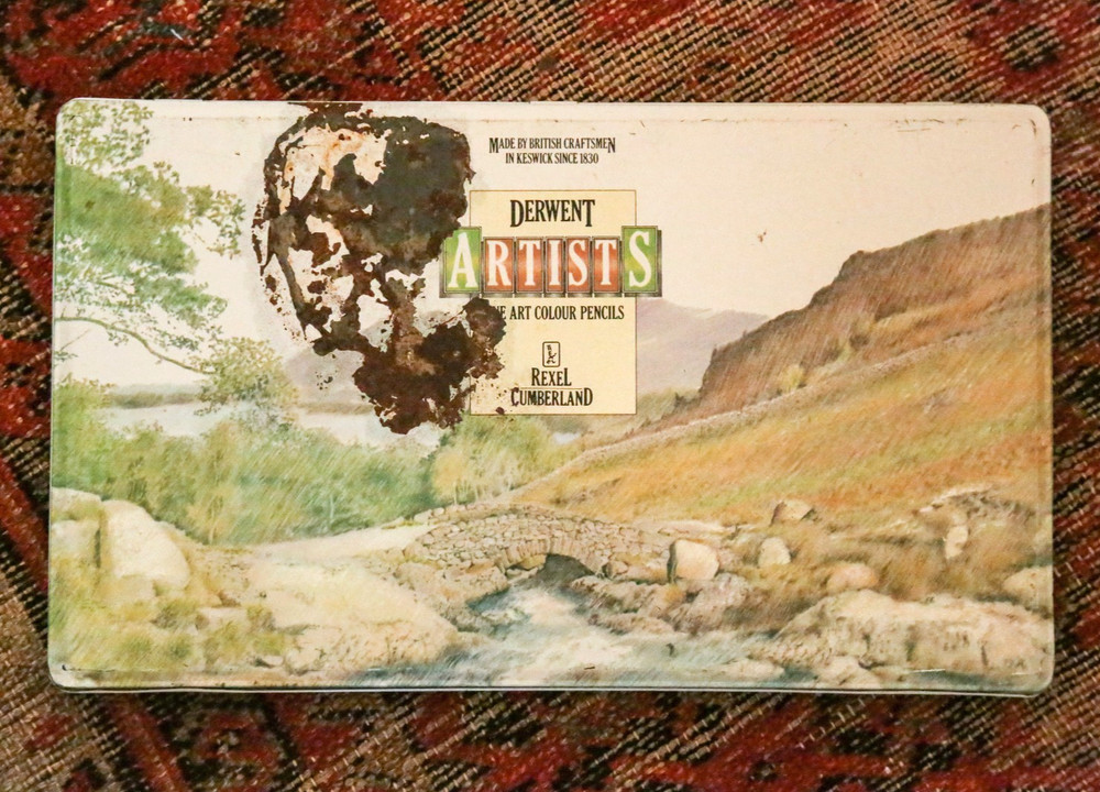 Rare Vintage 1980’s Rexel Cumberland “Derwent Artist Fine Art Colour Pencils”