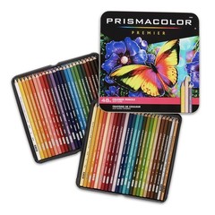 48 Count Soft Core Colored Pencils – Vibrant Assorted Colors for Drawing, Sketch