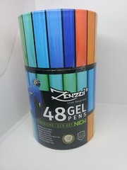 New Zenzoi 48 Gel Pens Premiere Eco Set Quick Dry Non-Toxic Artist-Quality 