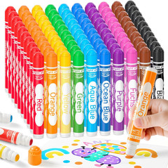 Dot Markers, 10 Colors Washable Markers for Toddlers,Bingo Daubers Supplies Kids
