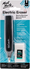 Electric Eraser, Includes 30 Eraser Refills. Suitable for Use