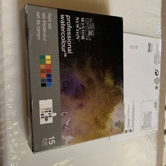 Winsor & Newton Professional Watercolor Field Set, 15pc New and free shipping Z1