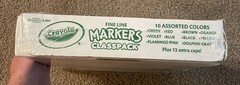 Crayola Classpack 200 Fine Line Markers 10 Assorted Colors 58-8210-5-004 New Box