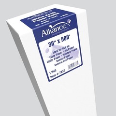 White Kraft Paper Roll for Arts and Crafts 36” X 500’ Ideal for Paints, Wall Art