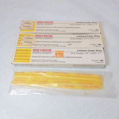 34 Strips Koh-I-Noor Rapidograph 285 Imbibed Eraser Strips NOS
