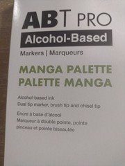 MARKERS ABT Pro Manga Palette Tombow Markers Dual Tip Alcohol Based Markers. T13
