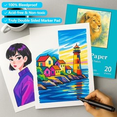 Canvas Painting Acrylic Sketch Book – 9×12 Inch, 20 inches, Inch
