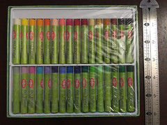 Oil Pastels 32 Rainbow Colors Kevin Hawkes 2007 eeBoo