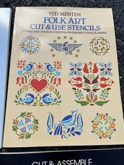 Lot Of 4 70’s 80’s Stencil Craft Books Folk Art 3D India