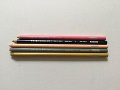 Prismacolor Colored Pencils Pink Indigo Blue Light Peach 30% Cool Grey Jasmine