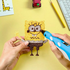 12 Color 3D Printing Pen 3D Drawing Pen with Led Display Filament Kid Gift####