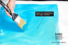 BASICS 250ml Titanium White Acrylic Paint – Perfect for Artists & Students