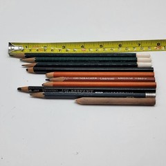 Vtg Drawing Pencils Charcoal Faber Generals Venus Grumbacher