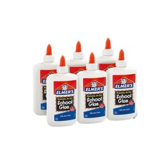 Elmer’s Washable School Glue E308 7.625 Ounces – 6 Count