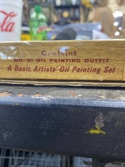 Craftint No. 31 Oil Painting Outfit A Basic Artists Oil Painting Set Vintage USA