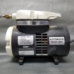 Badger Air Brush Oilless Diaphragm Compressor 180-11 HZ60 115V Works!