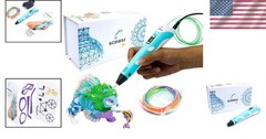 Multifunctional P1 3D Pen with Display & Colorful PLA Filament Starter Kit