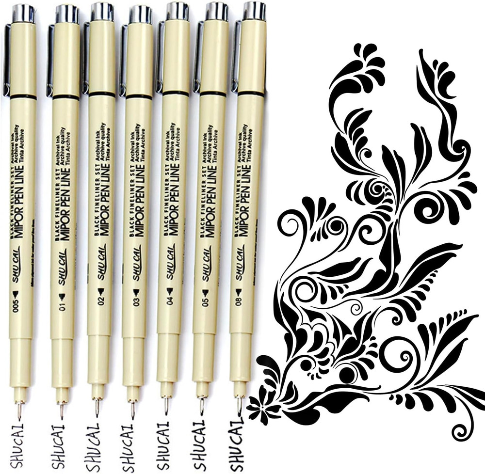 Micron Pen Set Pens Fine Liner Pen Micro Pens for Drawing Sketching Art Supplies