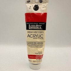 Liquitex High Viscosity Acrylic Artist Color Cadmium Red Medium 138ml 1047-154