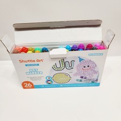 Shuttle Art Dot Markers, 24 Colors Washable 1 Count